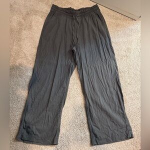 Hollister Women's Linen Wide-Leg Pants